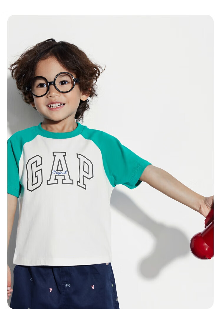 GAP Kids Unisex Summer Cotton Short Sleeve T-Shirt 838371 27
