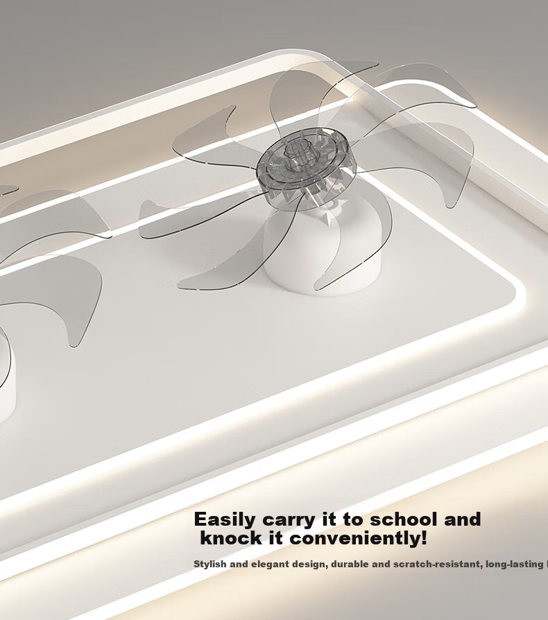 Zhangcheng LED Ceiling Fan Light, Integrated Bedroom And Dining Room Eye-Protecting Zhongshan Lighting Fixture with Installation Included 14