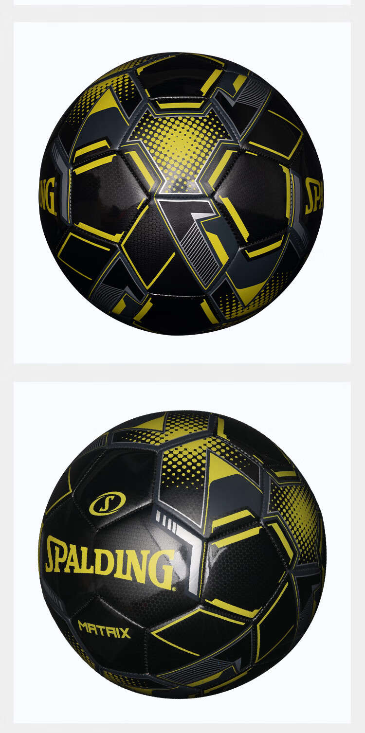 SPALDING 5# Standard Soccer Ball for Adults and Children, Model 64-967Y 1