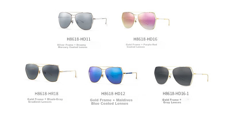HELEN KELLER Women's Sunglasses, UV Protection Polarized Sunglasses for Driving And Outdoor Use, H8618HD11 6