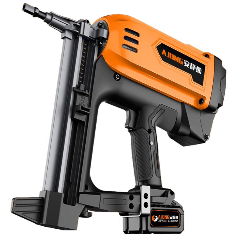 Quiet Bear Gas-Powered Electric Nail Gun Multi-Function Pneumatic Nail Gun Specialized Straight Nail Concrete Carpenter Ceiling Gun Cement Gun