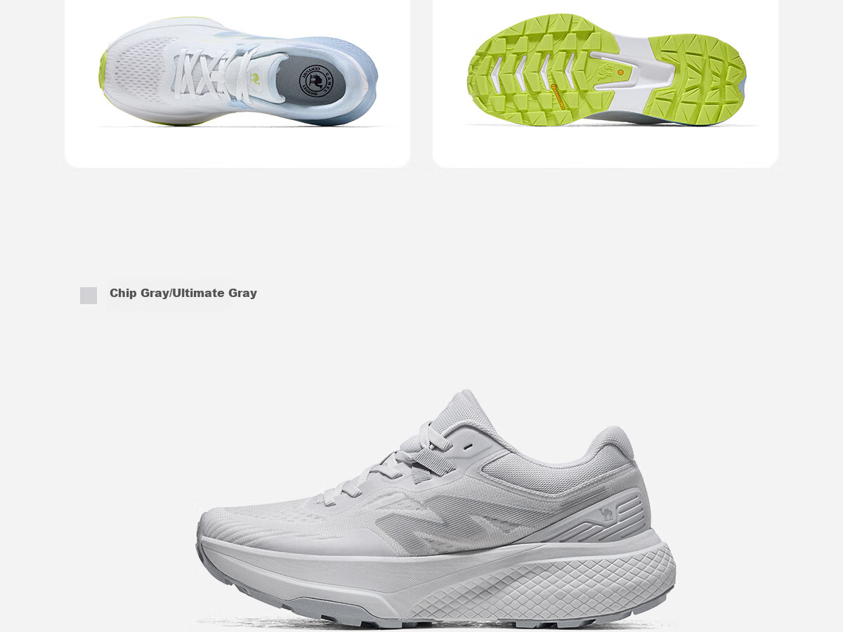 CAMEL [Feiteng] Trail Running Shoes, 2025 Spring New Product, Men's And Women's Running Shoes, Thick-Soled Heightening, Wear-Resistant, Non-Slip Sports Shoes 24