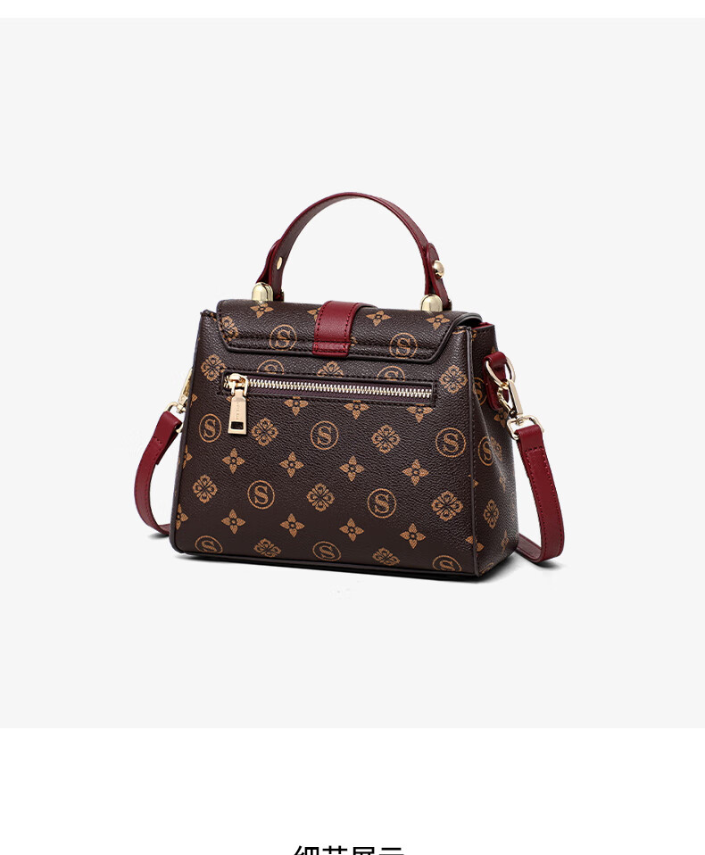 Aiqinghai Crossbody Bag, Women's Handbag, Large Capacity Shoulder Bag, Light Luxury Brand, Practical Birthday And Mother's Day Gift for Mom 7