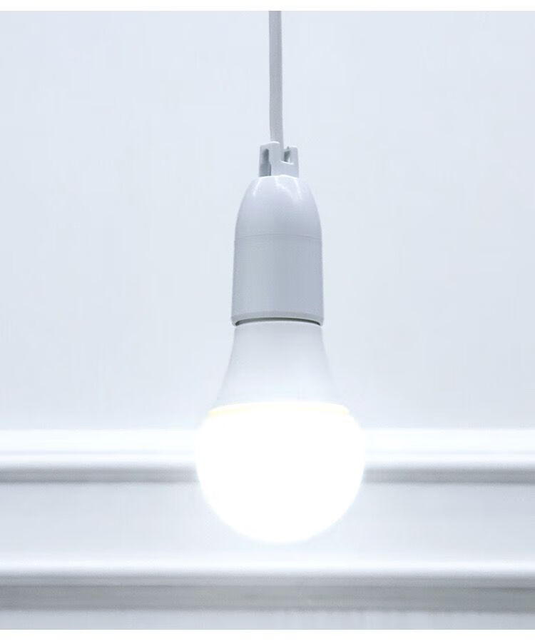Yunzhizhuo E27 Screw Socket Lamp Holder with Switch and Plug Extension Cord Hanging Pendant LED Bulb Holder 5m Cable (Actual Length 4.1m) 9