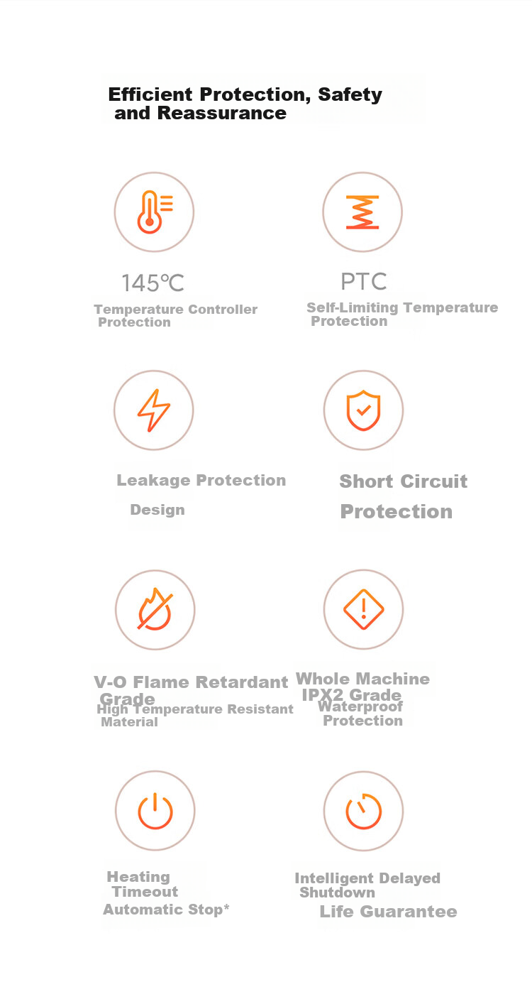 Mijia Smart Bathroom Heater, Dual-Core Multifunctional Wind Heating And Lighting, Rapid Temperature Rise, Intelligent Control, 2400W Standard Versio 12