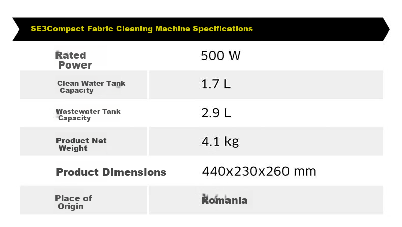 KARCHER German Fabric Sofa Cleaning Machine, All-In Suction And Spray for Home Use, Carpet Washer, Mattress Cleaner, Desktop Cleaning Machine, Original Import SE3 COMPACT 12