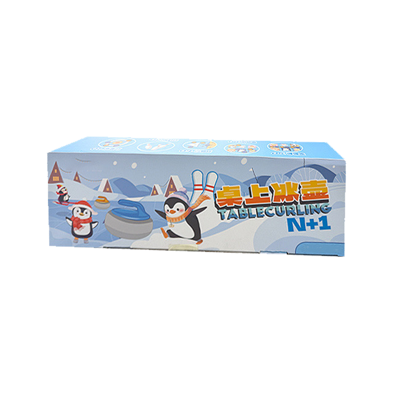 Hongqu Children's Curling Toy, Portable Ice Ball Game for Desktop, Casual Tabletop Game, Birthday Gift for Boys And Girls