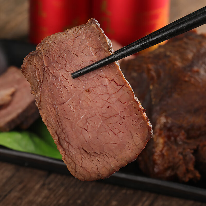 大紅門酱卤牛肉200g 熟食腊味健身代餐食材即食下酒菜中华老字号