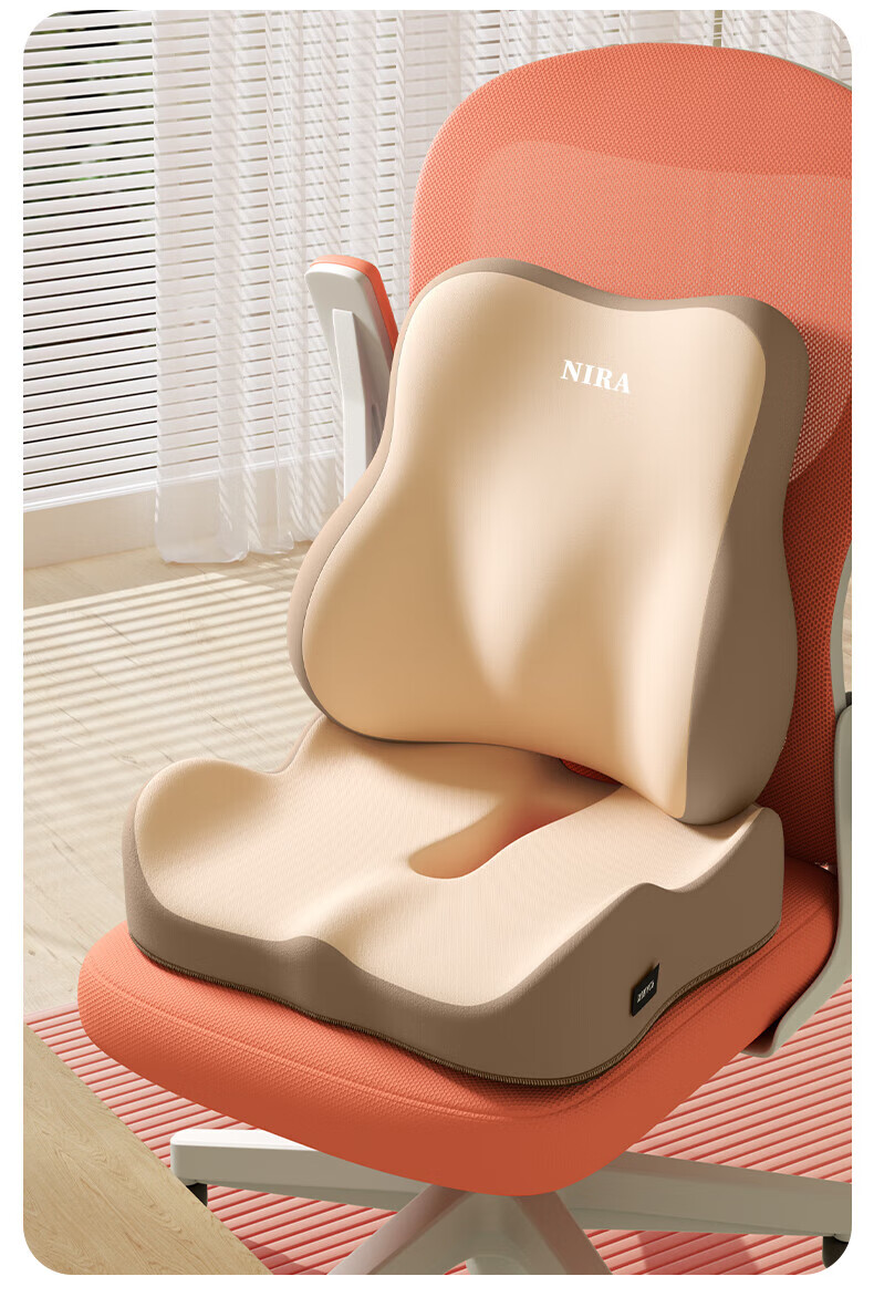 Nila Lumbar Support Pillow Office Waist Cushion Maternity Back Support Seat Cushion Ergonomic Chair Lumbar Pad for Prolonged Sitting 11