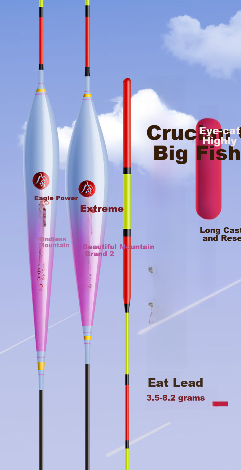 Xiaofengxian Fengquan A-ND02 Fishing Float, Big Fish Float No. 1, Thick-Tailed Carp Float for Lakes And Reservoirs, Fishing Tackle 1
