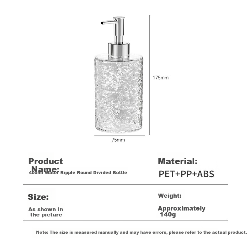 Daisy Leaf Hand Soap Dispenser Pump Bottle, High-Quality Hotel Hand Soap Pump Bottle, Shampoo And Shower Gel Pump Dispenser Bottle