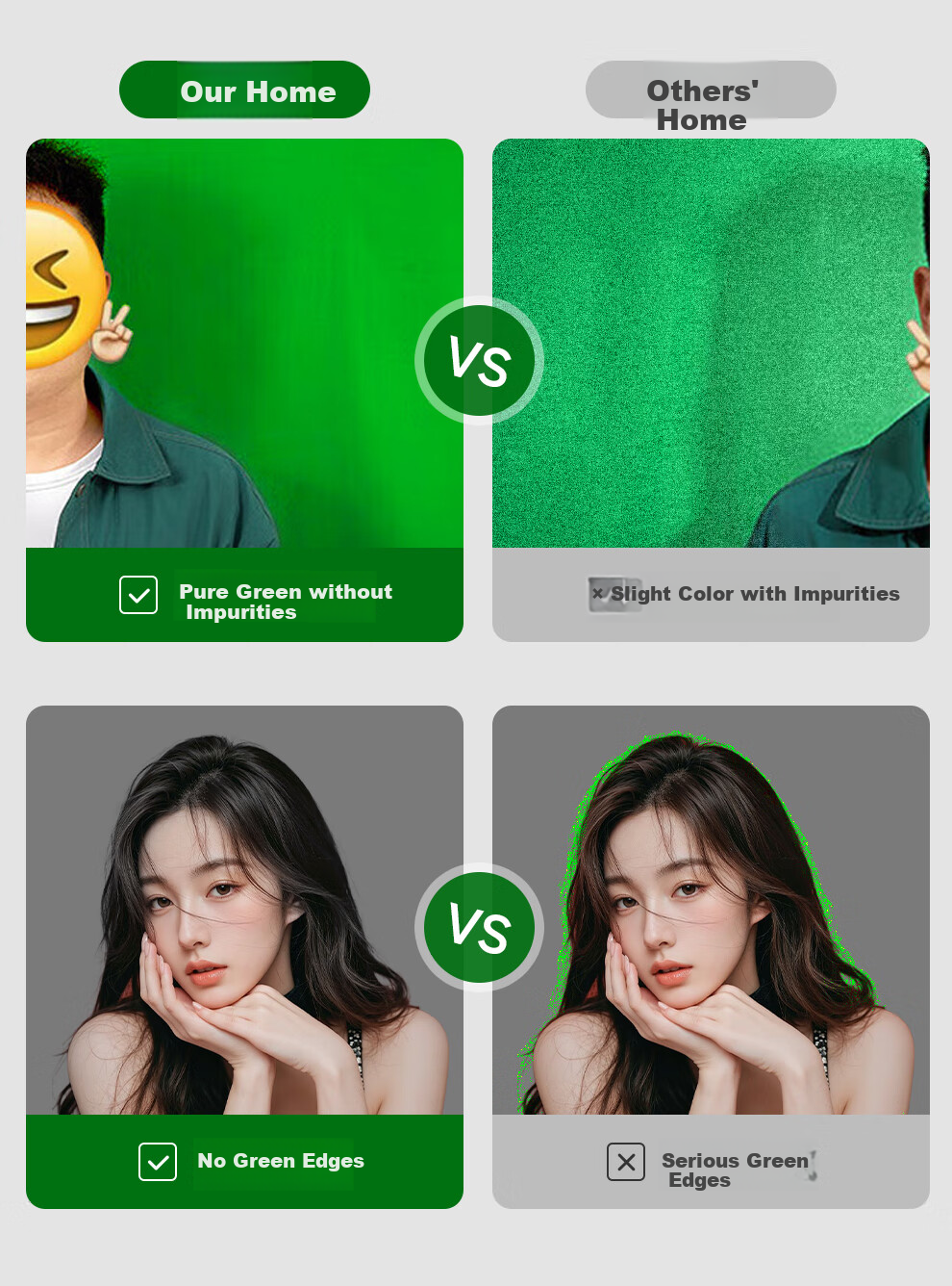Beiyang 1.5m*2m Professional Live Streaming Green Screen Backdrop, Integrated Floor-Stretchable Green Cloth Background, Portable Handheld Live Streaming Chroma Key Cloth, Photography Foldable Green Cloth with Extendable Stand 21