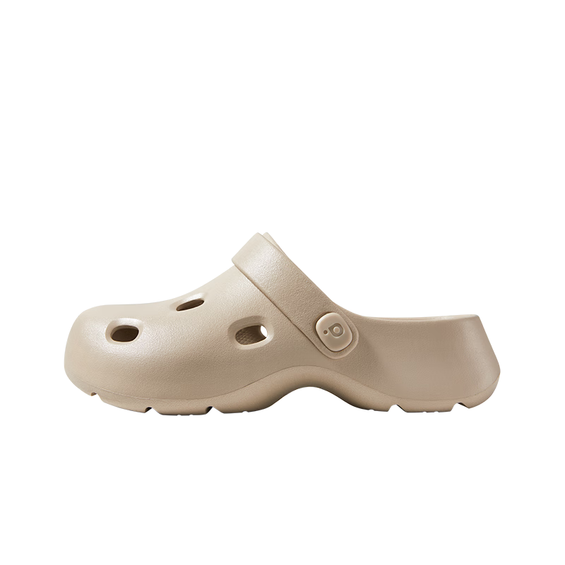 Poxi Women's Outdoor Perforated Shoes, Beach Sandals, EVA Non-Smelly Closed-Toe Non-Slip Breathable Slippers for Outdoor Wear