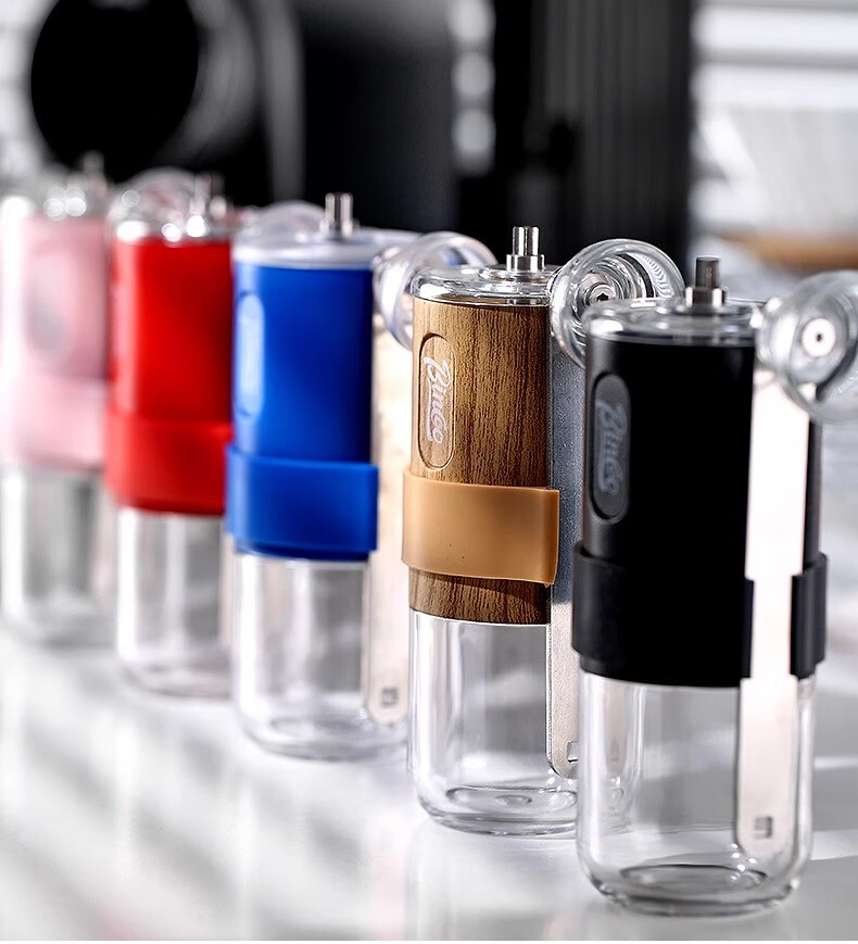Bincoo Hand-Crank Coffee Grinder, Small Portable Coffee Bean Grinder, Foldable Mini Manual Coffee Grinder 12