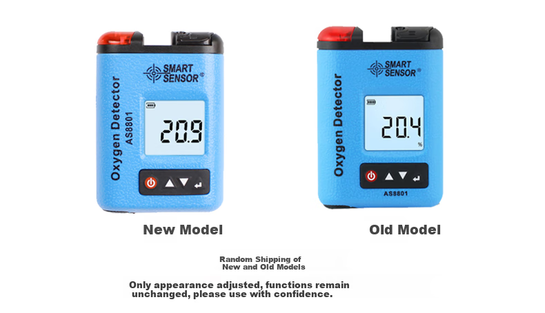 Xima Oxygen Detector, Oxygen O2 Concentration Meter, Handheld Air Oxygen Content Tester AS8801 1