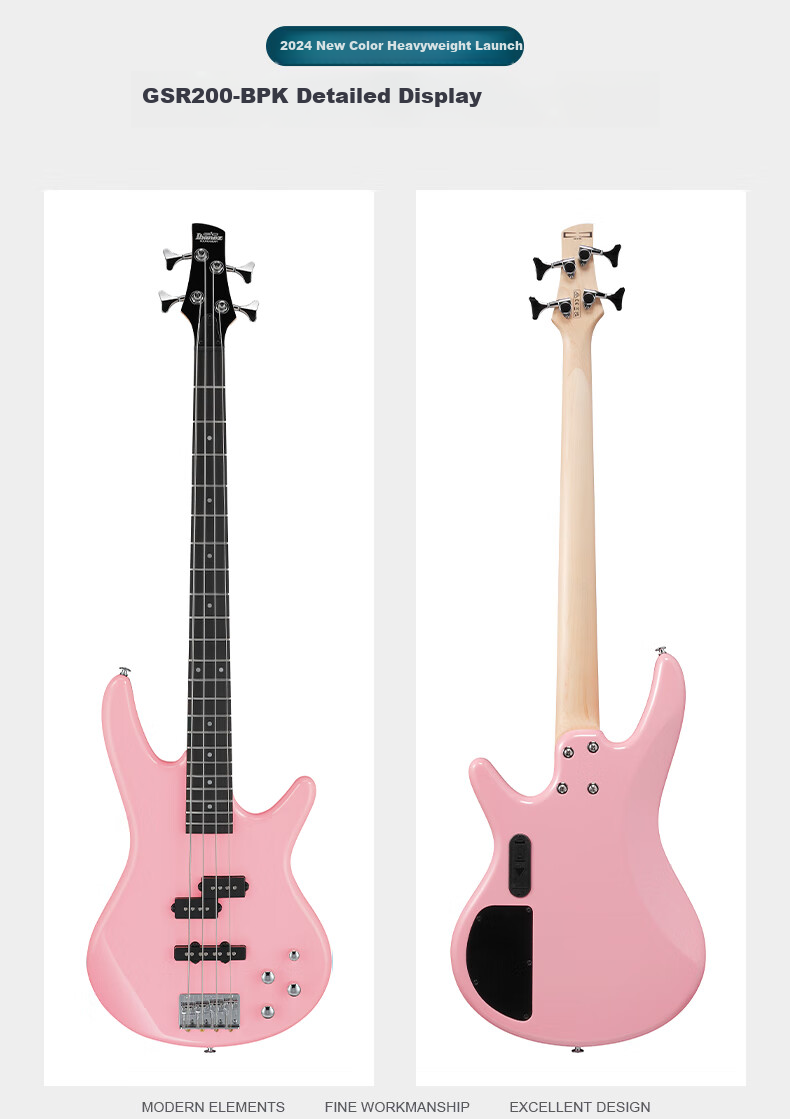 IBANEZ GSR200 Electric Bass Guitar for Students And Beginners, Entry-Level Performance Instrument, Sky Blue Color 14