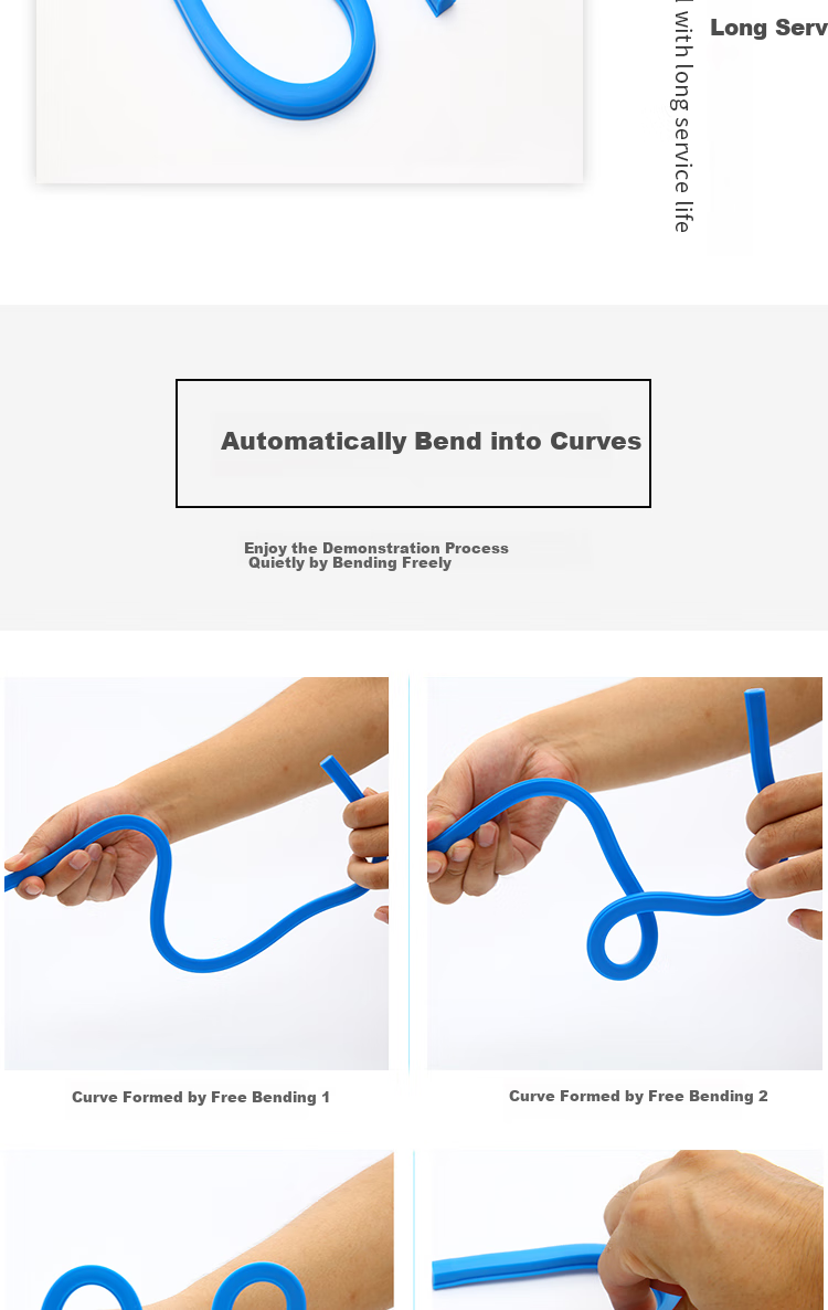 STAEDTLER Flexible Curve Ruler, 50cm Malleable Any-Angle Snake Ruler Measuring Tape, Art Drawing Student Painting Drafting Unmarked 97164-50 9