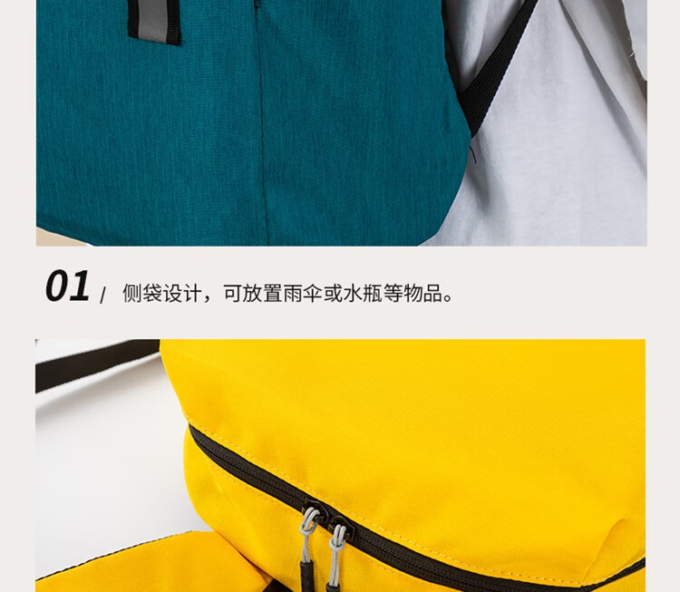 Baizao Yicai Mini Backpack BZ-XB601, Blue 1