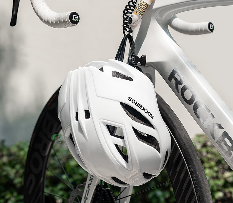 ROCKBROS Bicycle Lock Motorcycle Helmet Lock Electric Bike Mountain Road Bike Password Portable Anti-theft Sanhua Black Cat 21