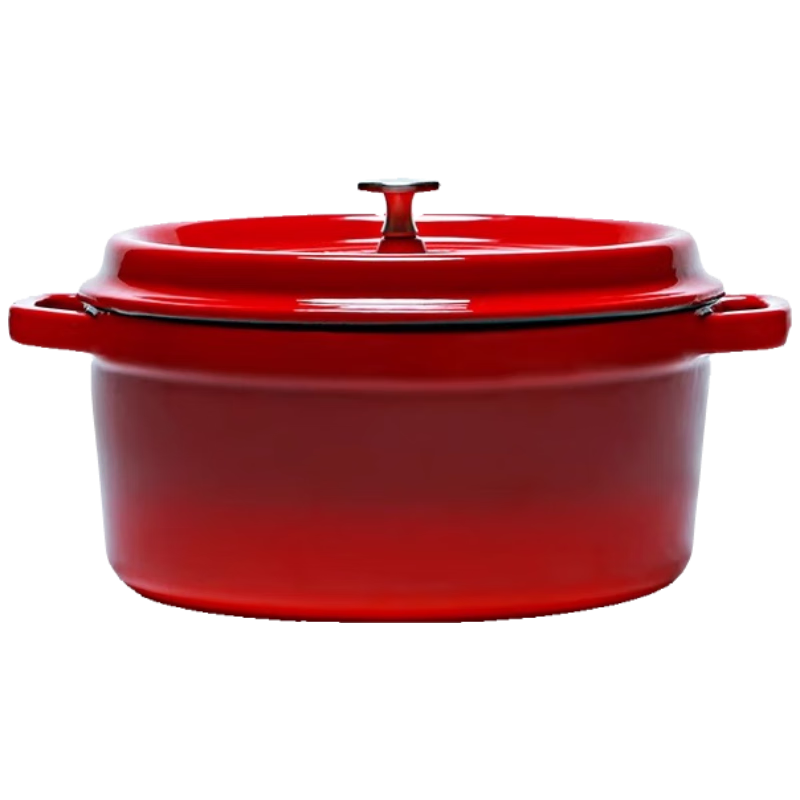 Carote Enamel Cast Iron Pot 20cm Non-Stick Stew Soup Cooking Pot Household Gift Housewarming Present