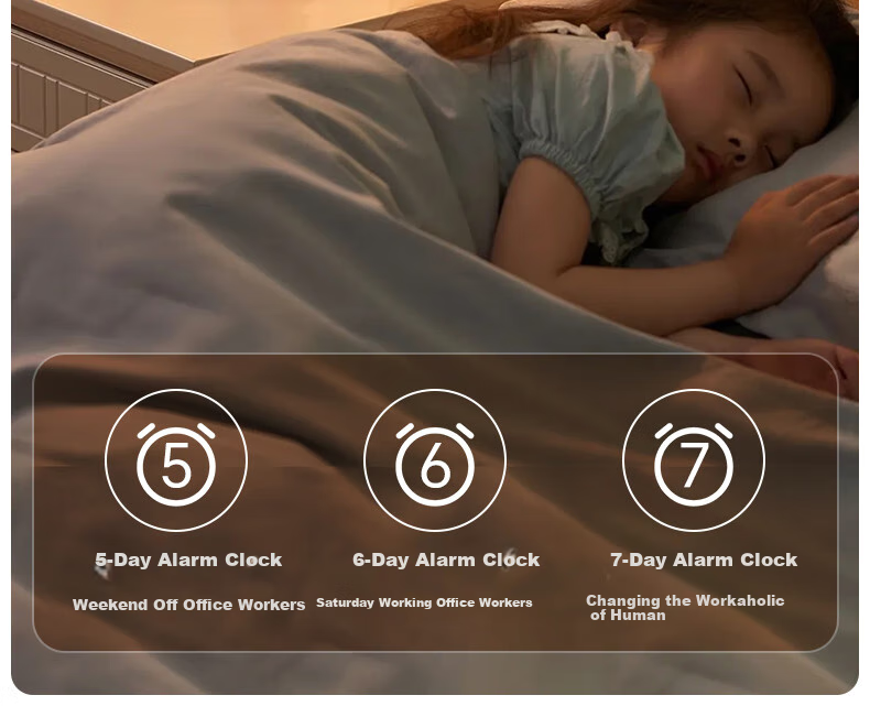 QITE Smart Voice Alarm Clock, 2026 New Model for Students, Wake-Up Device, Electronic Clock, Powerful Alarm for Children, Time Management Tool, Timer, Digital Clock, Birthday Gift 12