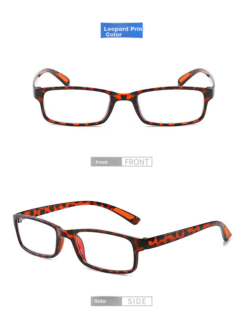 DRATRA HD Blue Light Blocking Reading Glasses Adjustable Prescription Comfortable Stylish Lightweight for Middle-aged and Elderly 7