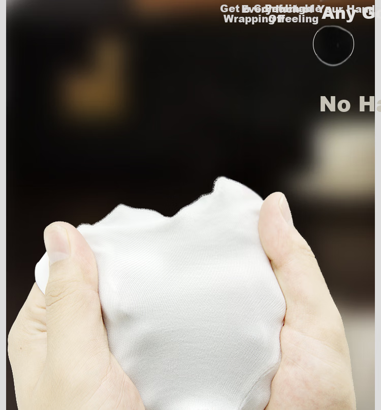 BAIGE White Gloves, Etiquette Gloves, Protective Work Gloves, Cotton Sweat Cloth, Jewelry And Antiques Inspection, Performance Driving Gloves 9