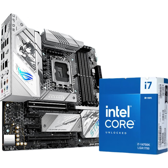 Материнская плата ROG STRIX B760-G GAMING WIFI S, поддержка DDR5, процессоров 14700K/14600KF (Intel B760/LGA 1700)