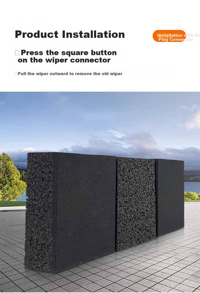 Modouyu Sports Rubber Mat, Shock-Absorbing And Soundproof, Sample Colorful Composite, 10*10*2cm3754 (2 Colors) 8