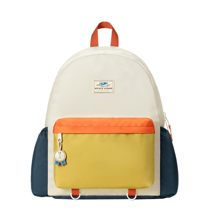 MR.ACE HOMME KIDS Outdoor Waterproof Kids Backpack Unisex Grade 1 Lightweight Travel Bag Pineapple Frost L Size