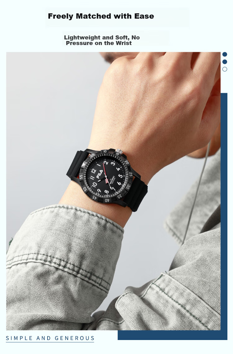 FILA Student Watch, Middle And High School Exam Gift for Boys And Girls, Children's Watch, Exam Watch, Sports Watch 6673-002 5