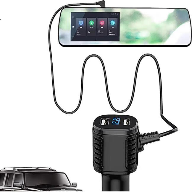 Автомобильное зарядное устройство с двумя USB