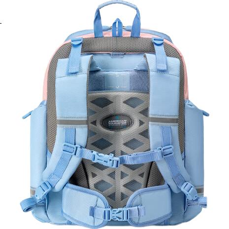 Рюкзак AMERICAN TOURISTER для девочек, удобный, для начальной школы (1-3 классы), защищающий позвоночник, антибактериальный, легкий, большой вместимости