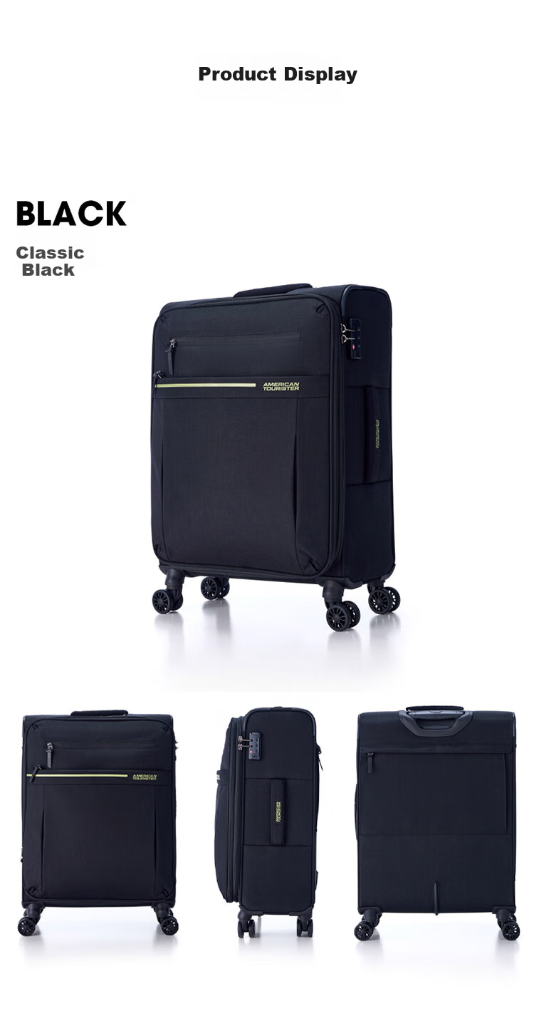 AMERICAN TOURISTER Luggage, 20-Inch Travel Suitcase, Airplane-Friendly Business Carry-On, Trolley Case, Soft Shell, Password Lock, UB6 Gray 8