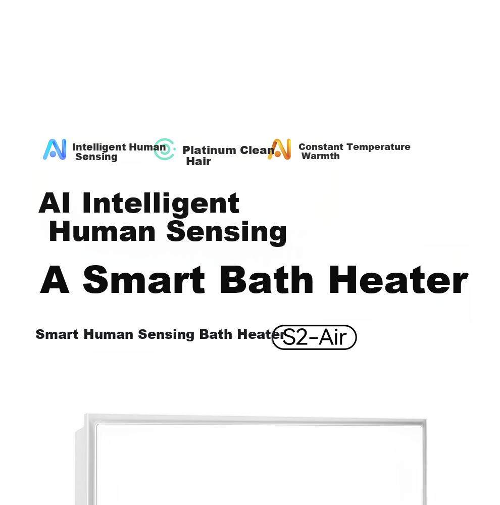 AUPU [Consult Customer Service for Better Deals] Smart Series AI Human-Sensing Constant Temperature Deodorizing Warm Air S2-Air 3