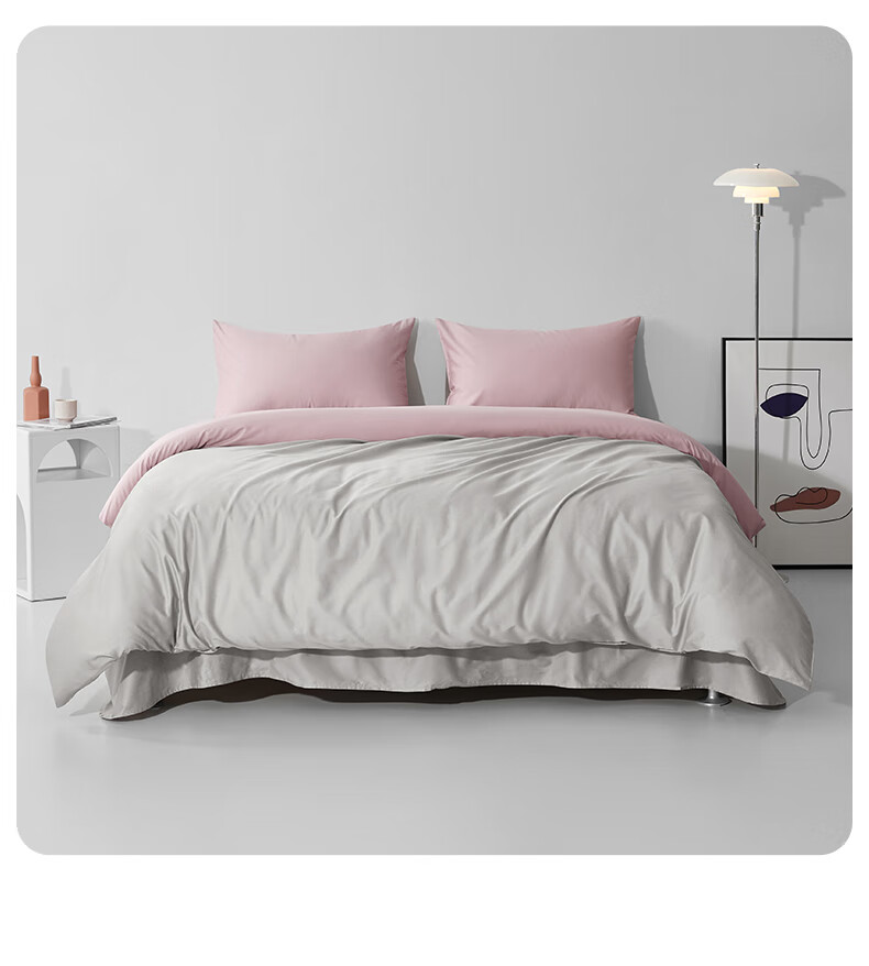 Lafufeier Antibacterial Class A 100% Pure Cotton Bedding Set for Students' Dormitory, Xinjiang Long-Staple Cotton, for 1.5/1.8 Meter Bed, 200*230cm 7