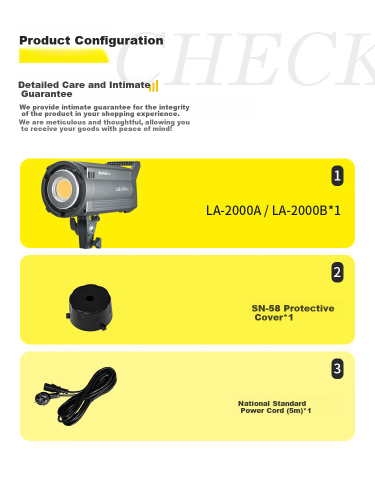 Nice Foto La-2000A LED Dual Color Temperature Photography Light, Studio Photo Light, Short Video Shooting And Live Streaming Fill Light, La-2000A Single Light [Dual Color Temperature] 12