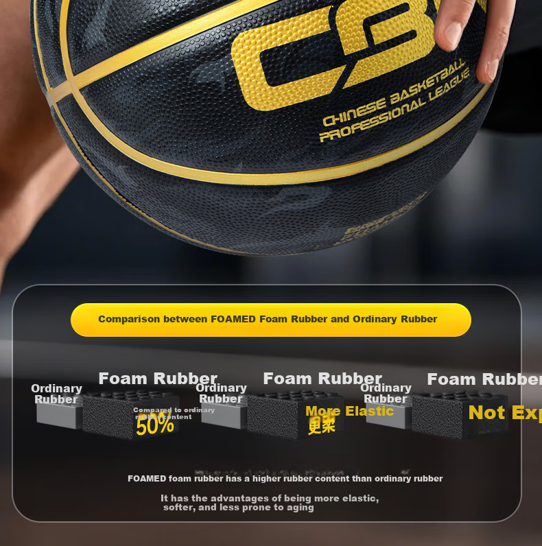 LI-NING Basketball Adult Size 7 Youth Junior High School Girls Exam Competition Training Indoor Outdoor Durable Basketball 6