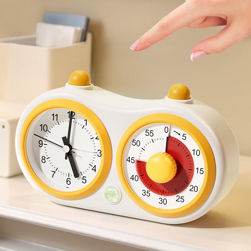 QITE Timer Alarm Clock Smart 2026 New Model Student-Specific Wake-Up Device Electronic Clock Watch Desktop Countdown Elementary School Student Learning Timer Gift