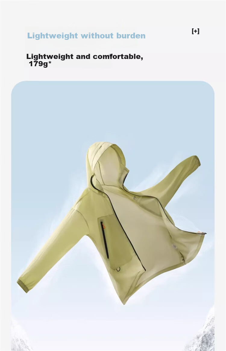 CAMEL Outdoor Sunscreen Jacket Unisex Spring Summer UV Protection Lightweight Coat [Wang Junkai Edition] 10