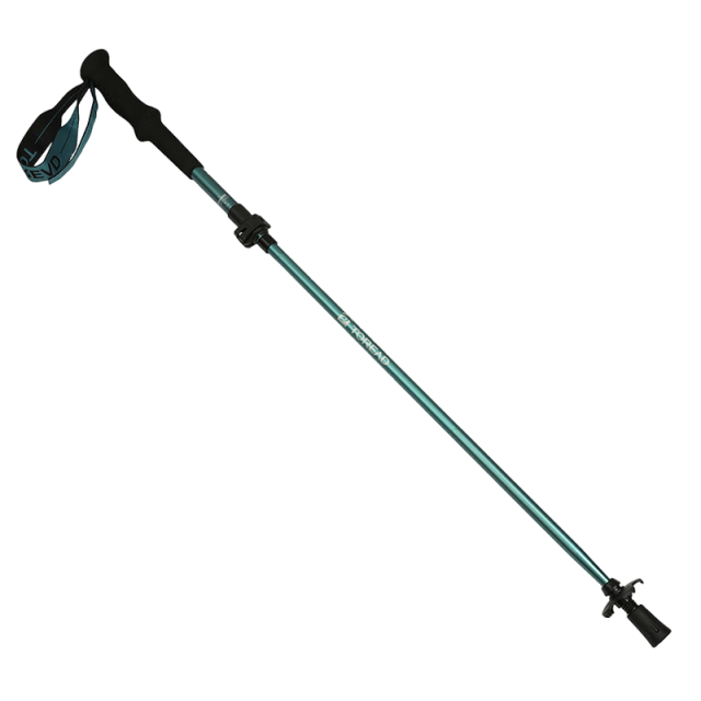 TOREAD Kana Mountain Trekking Pole, 3K Carbon Fiber Outdoor Equipment, 5-Section Foldable Telescopic Climbing Pole, Sea Ice Blue