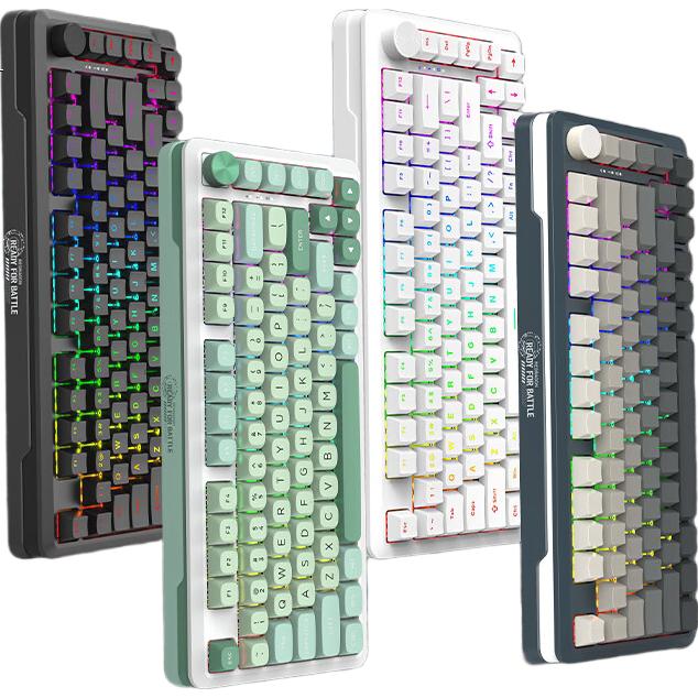 Игровая клавиатура REDRAGON M82 Pro с магнитными переключателями, RT Keyboard, E-Sports Keyboard, кастомизируемая, новый подарок, мятно-зеленый, розовый