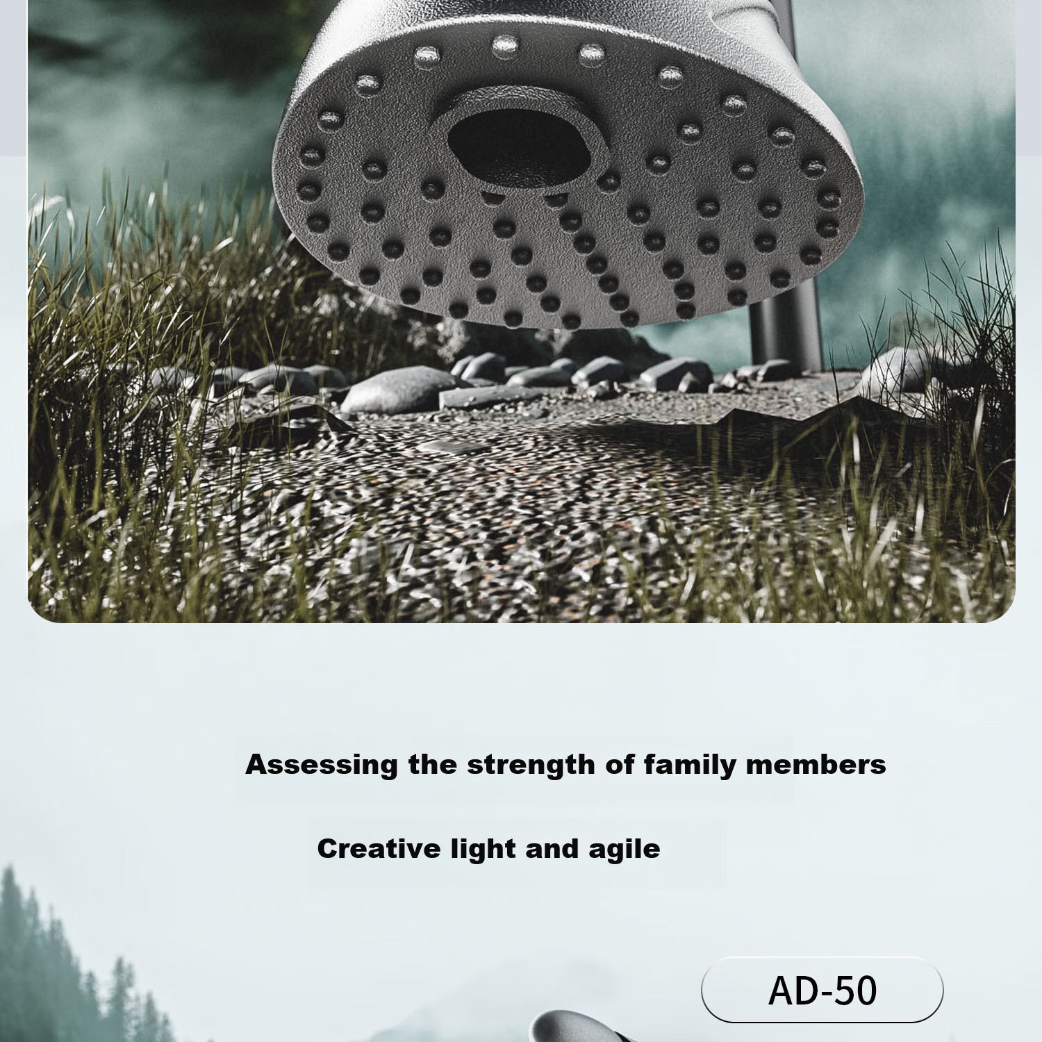 SmallRig 4420 AD-50 Carbon Fiber Tripod, Professional Lightweight Camera Birdie Stand, Hydraulic Damping Ball Head Support, Arm, Portable Photography Live Streaming Aluminum Alloy Tripod 9