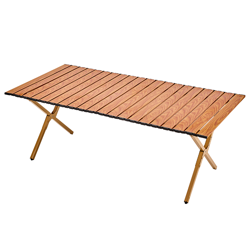 Suncojia Outdoor Folding Table Egg Roll Table Portable Long Table Folding Table | 90*60CM | 2-4 People | Outdoor