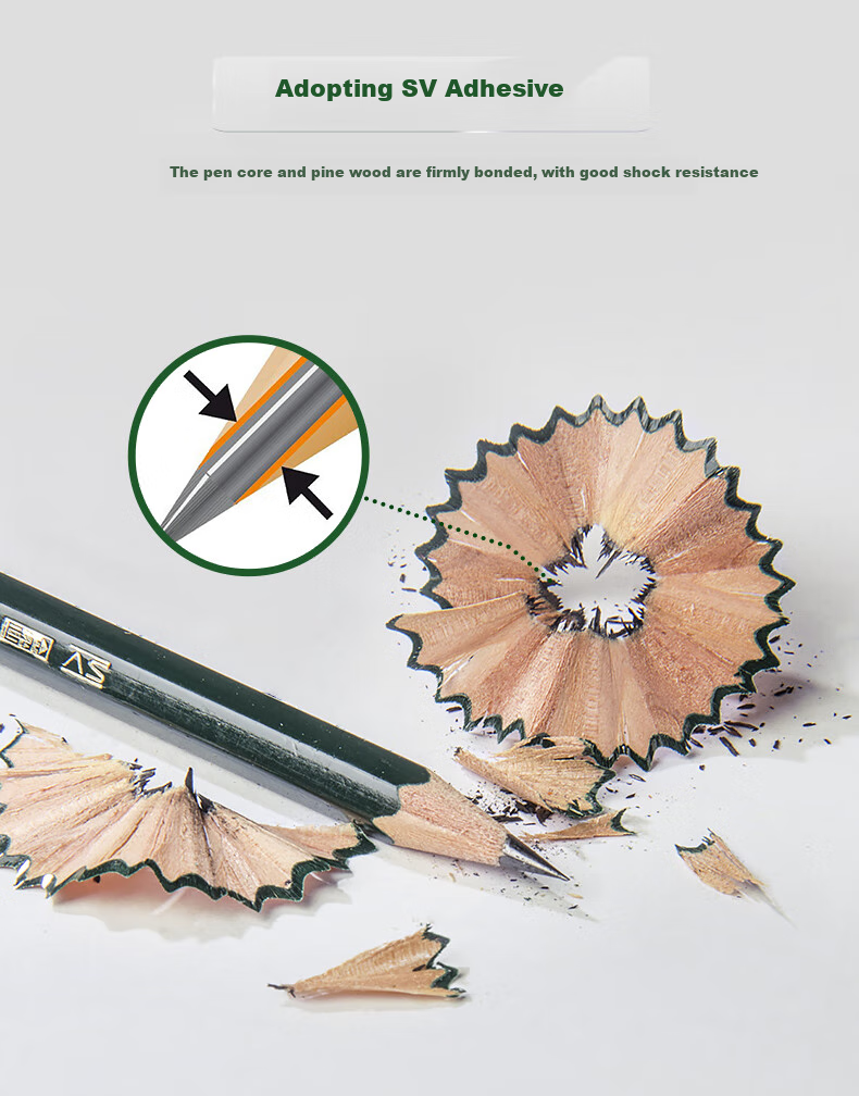 Faber-Castell 9000 Sketching Pencils HB Professional Drawing Design Pencils for Adults, Art Students, Beginners, Hand-Drawn Special Use, 12-Pack Art Sketching 5