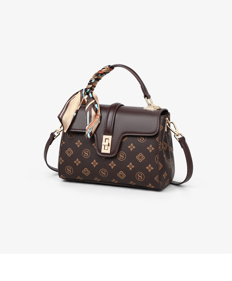 Aiqinghai Handbag, Women's Crossbody Bag, Shoulder Bag, Large Capacity, Light Luxury Brand, Birthday And Mother's Day Gift, Practical Present for Mom 14