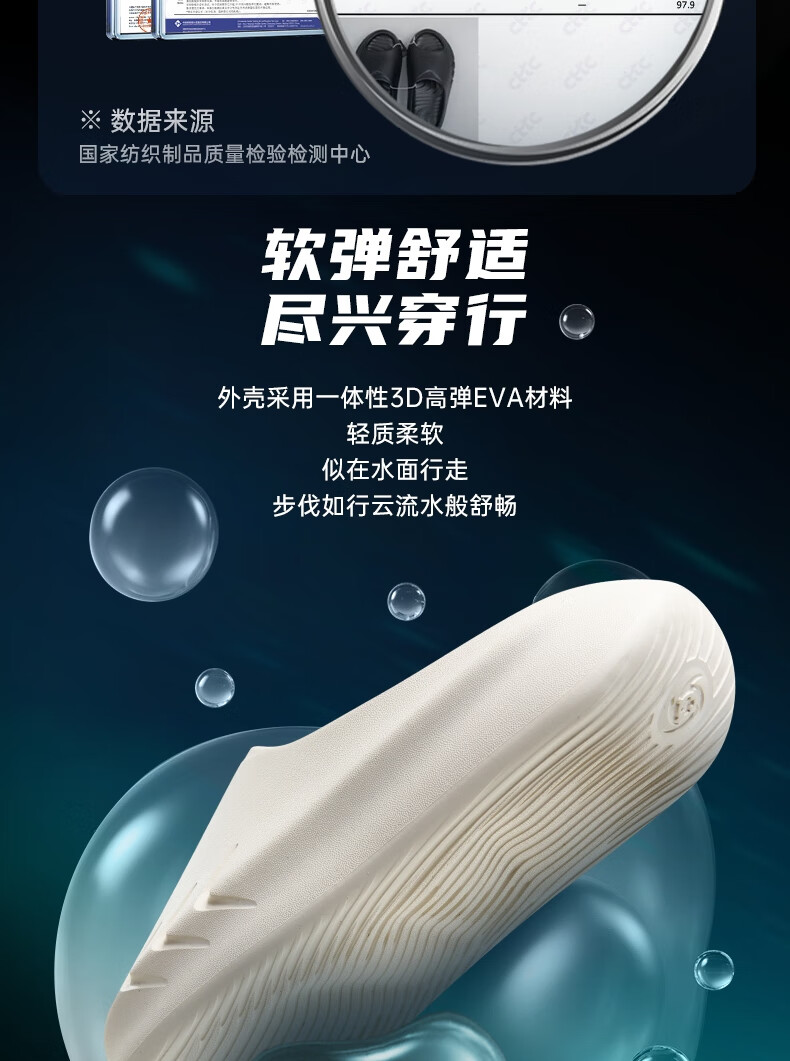 RIGORER Shark-Shaped Antibacterial And Odor-Resistant Slippers for Men, Outdoor Wear, Summer Couples, Non-Slip Thick-Soled Basketball Sports Sandals for Wome 5