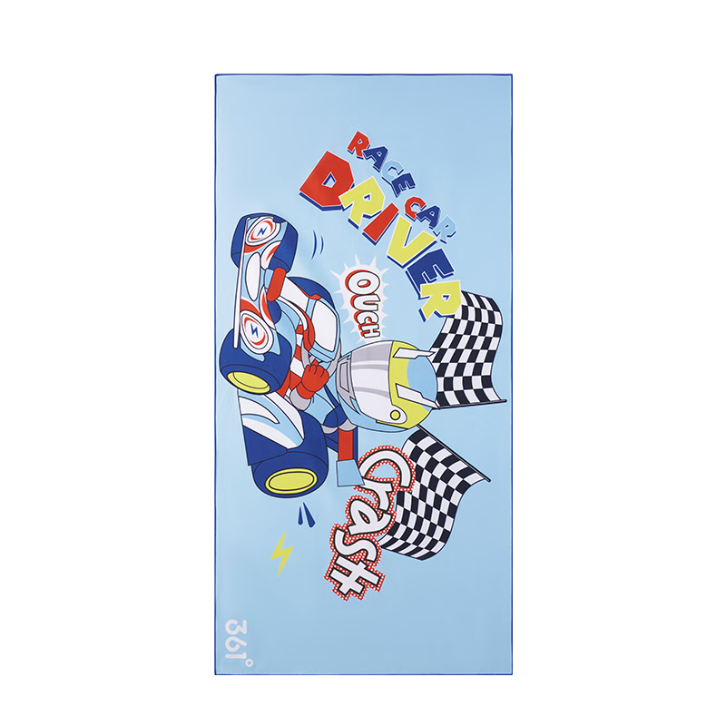 361° Swimming Towel for Children, Girls' Beach Towel, Quick-Drying Absorbent Hot Spring Bath Towel for Boys, Pool Blue