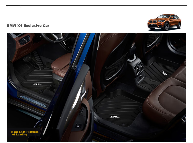 3W BMW New 5 Series 5305 25Li520 Long Wheelbase Dedicated TPE Car Floor Mats + Meinis Carpet for 2018-2023 Models Beijing Configuratio 10