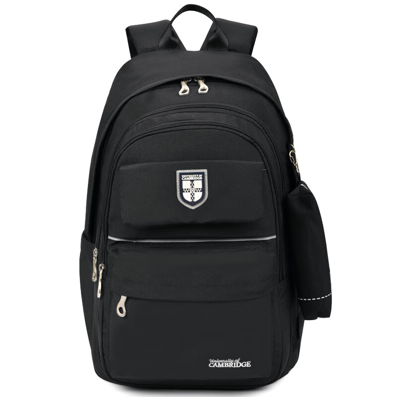 UNIVERSITY OF CAMBRIDGE Cambridge University Middle School Backpack for Boys, High School Student Large Capacity Spine-Protecting Lightweight Double Shoulder Backpack for Teenagers, Stylish Desig